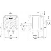 Электродвигатель ebmpapst A4Q254-AX01-10 Вентилятор (25 Вт, CN)